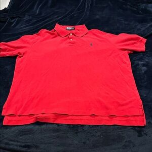 Polo by Ralph Lauren Men's Vibrant Red Polo Shirt Sz XXL